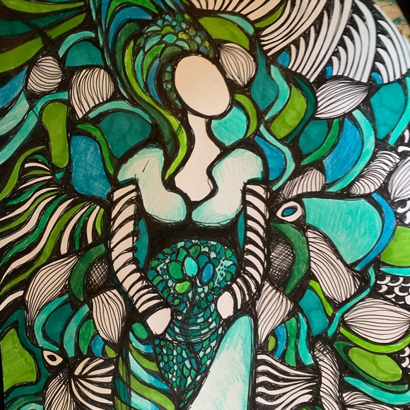 COPY - Earth Goddess. A print of my original pain…